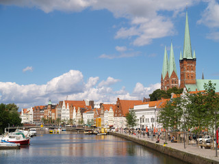 Lübeck, an der Obertrave