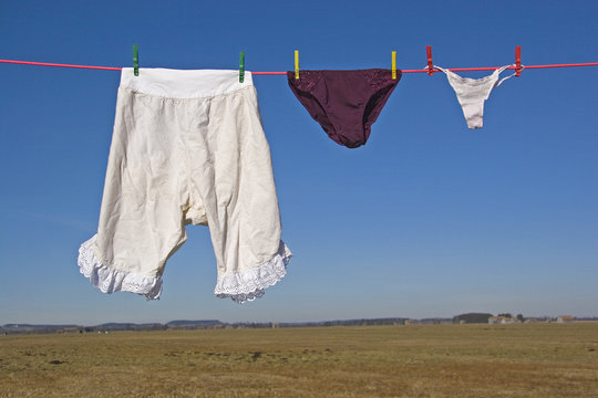 Klimawandel auf der W&auml;scheleine