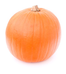 Pumpkin isolated on a black background