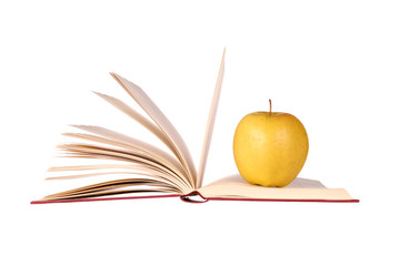 Book and Apple