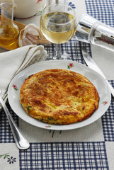 Frittata di vitalba - Antipasti della Toscana