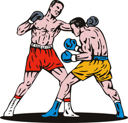 Boxing - obrazy, fototapety, plakaty