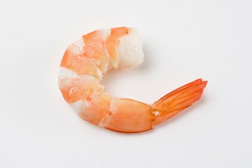 delicious fresh cooked shrimp prepared