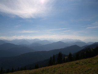 Auf dem Brauneck in Lenggries, Oberbayern