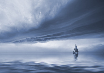 the dramatic sky