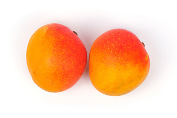 two mangoes