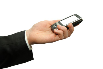 hands with communicator