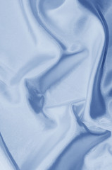 Fototapeta premium Elegant and soft blue satin background