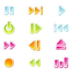 vector music icons