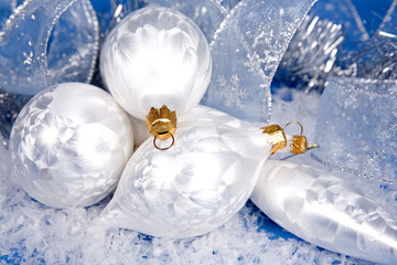 white Christmas decorations