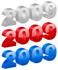 3D text 2009
