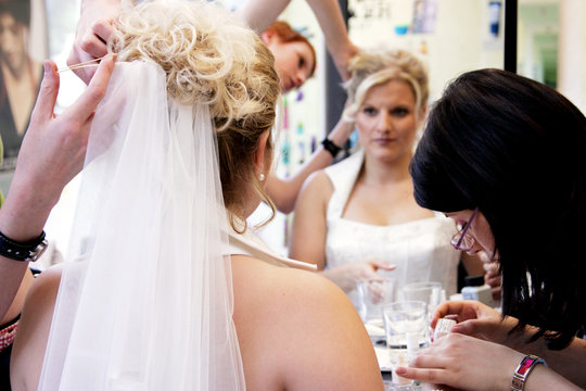 Hochzeitsvorbereitungen
