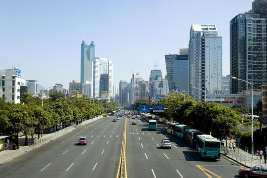 Fototapeta Shenzhen cityscape