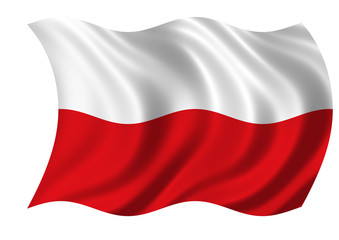 The Republic of Poland Flag