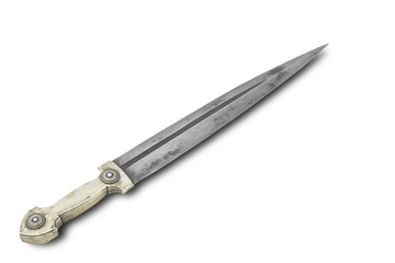 Old caucasian dagger