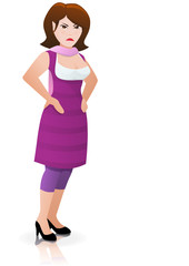 Mag en colère (reflet)