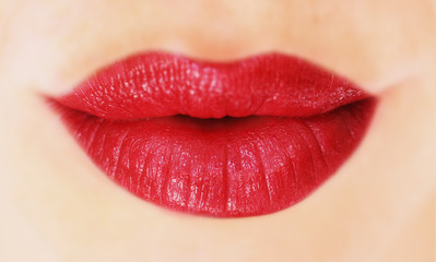 red lips