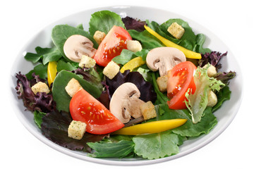 Salad dish