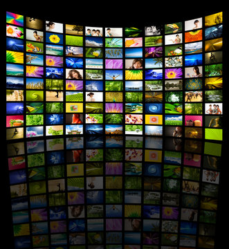 Big Panel of TV. All images belongs to me.