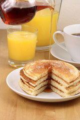 Fresh hot  pancakes