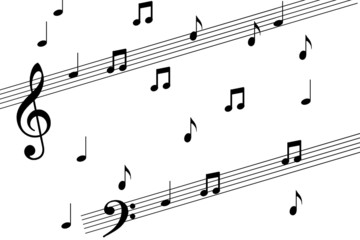 notes de musique