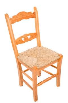 Wooden chairo of home