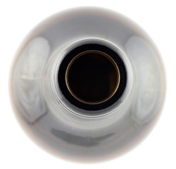 Top view of a bottle