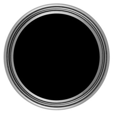 Circular Button With Metal Frame