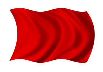 Obraz premium Sale Red Flag Marker