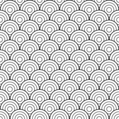 Black and white scales pattern