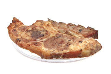 lamb steak on ribs
