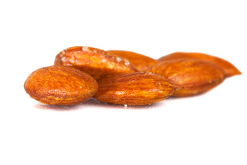 almond isolated on the white background