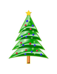 Christmas Tree Illustration