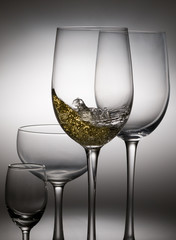 wine splash