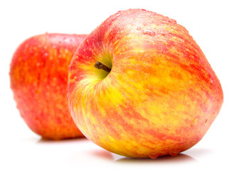 red apples