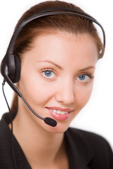 girl - telephone operator