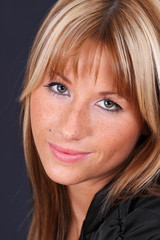 Naklejka premium beautiful woman