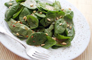 Spinatsalat