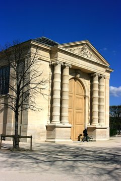 The main entry of "Orangerie" museum in Paris