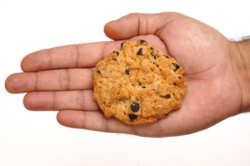 cookie on hand