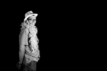 young man fashion portrait