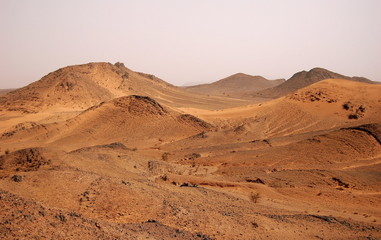 Fototapeta na wymiar Sahara, immensité