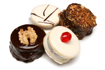 Sweet chocolate candies, chocolate series