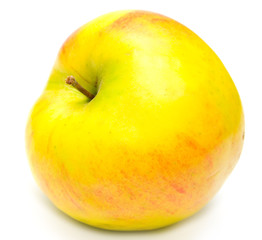 Juicy yellow apple