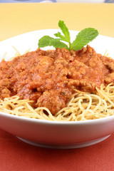 beef sauce pasta