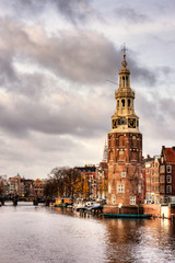 Naklejka premium Munttoren Tower