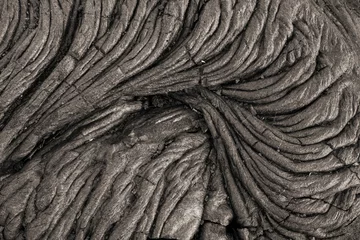 Crédence de cuisine en verre imprimé Volcan Cold lava