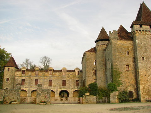 Château de Saint Jean de Côle, Limousin, Périgord Vert