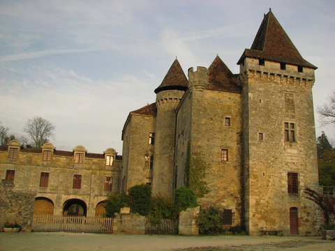Château de Saint Jean de Côle, Limousin, Périgord Vert