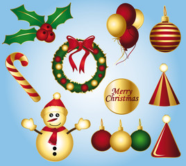 Christmas icons